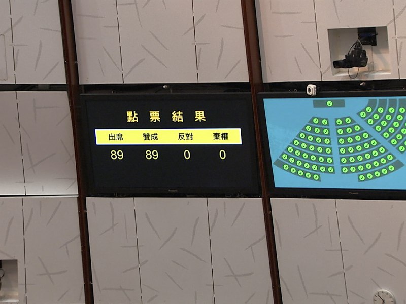 香港立法会19日三读全票通过《维护国家安全条例草案》 