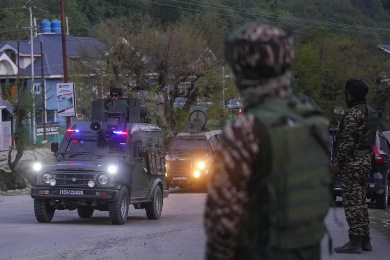 印控克什米尔地区帕哈尔加姆镇4月22日发生枪击事件